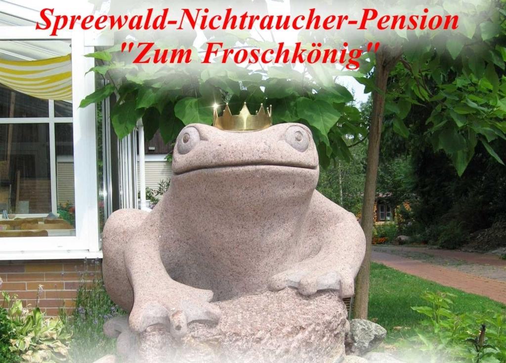 Pension Zum Froschkonig Люббенау Экстерьер фото